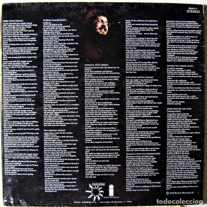 Discos de vinilo: MIKE MARAN.FAIR WARNING...FOLK-ROCK - Foto 2