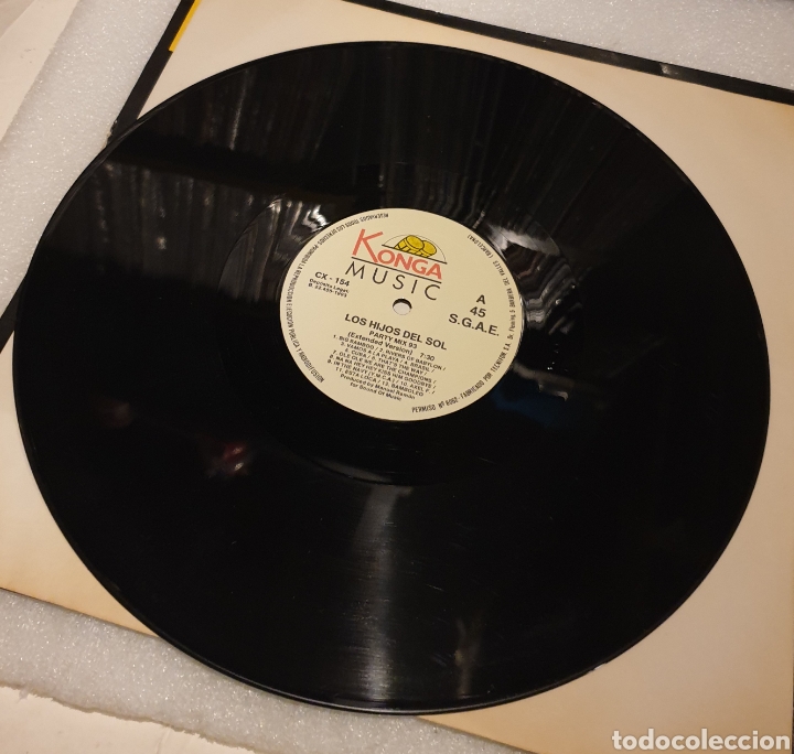 Discos de vinilo: Hijos del sol - party mix 93 - Foto 3