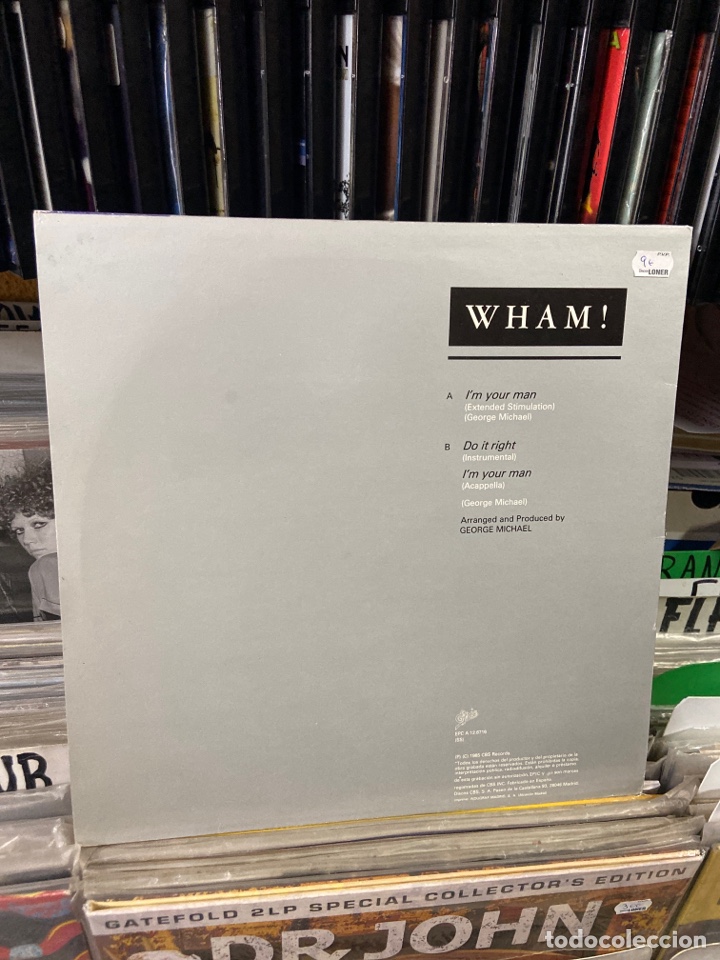Discos de vinilo: Wham I&rsquo;m Your Man - Foto 2
