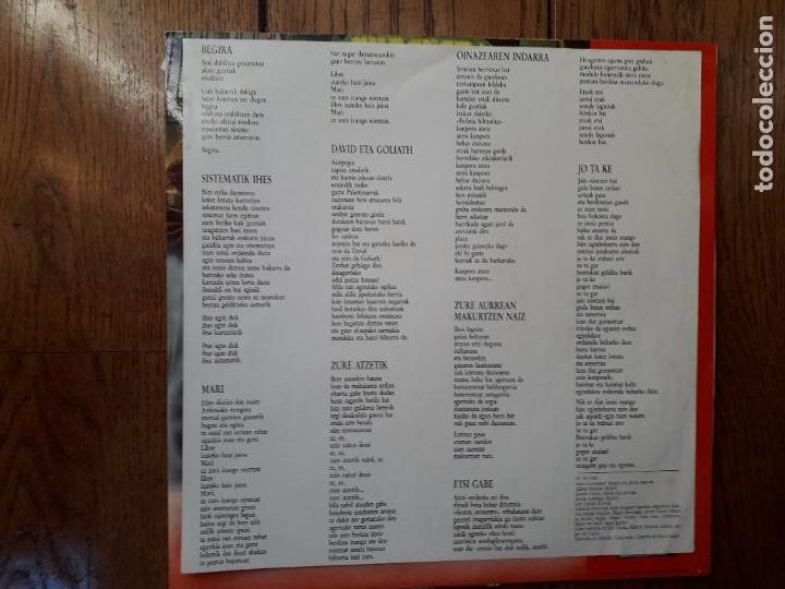 Discos de vinilo: Su ta gar - jaiotze basatia - Foto 4