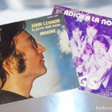 Discos de vinilo: LOTE 2 VINILOS --- NUM 1003 --- JOHN LENNON & WINGS