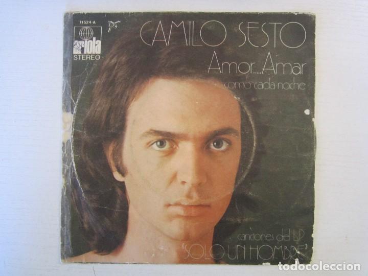 Discos de vinilo: (115) VINILO SINGLE CAMILO SESTO AMOR....AMAR - Foto 1