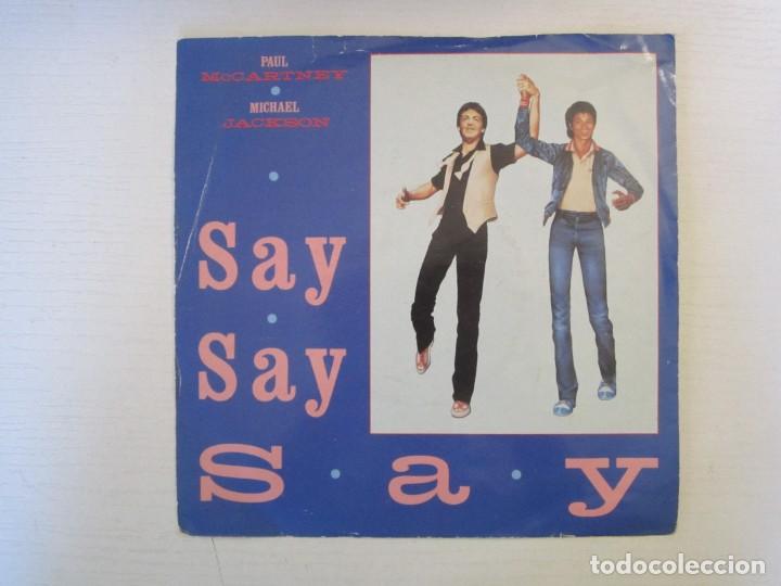 Discos de vinilo: (119) VINILO SINGLE PAUL McCARTNEY Y MICHAEL JACKSON - Foto 1