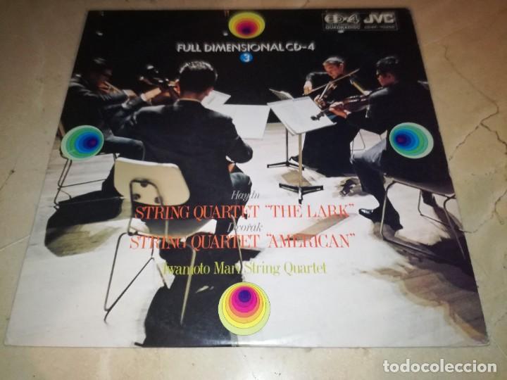 Discos de vinilo: HAYDN + DVORAK-STRING QUARTET THE LARK + STRING QUARTET AMERICA-EDICION ORIGINAL JAPONESA - Foto 1