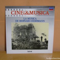 Discos de vinilo: CINE & MUSICA LP LA MUSICA DE BERNARD HERRMANN N 58 SALVAT - VINILO LONDON SIN USO VER IMAGENES. Lote 359453190