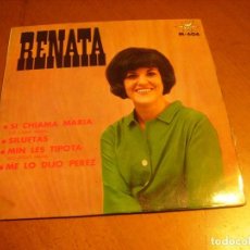Discos de vinilo: EP - RENATA - SI CHIAMA MARIA + 3. Lote 359466865