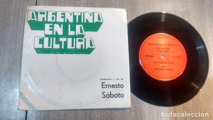 Discos de vinilo: ERNESTO SABATO - DISCO 33 - Foto 1