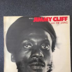 Discos de vinilo: JIMMY CLIFF - I AM THE LIVING - LP VINILO - WEA / HISPAVOX - 1980 - ¡BUEN ESTADO!
