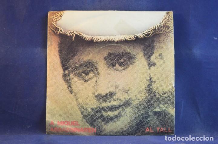 Discos de vinilo: AL TALL - A MIQUEL ASSASSINAREN - SINGLE - Foto 1