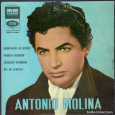 Discos de vinilo: ANTONIO MOLINA - ESTUDIANTINA DE MADRID, ARRULLO MARINERO.../ EP EMI 1962 RF-6109. Lote 359589735