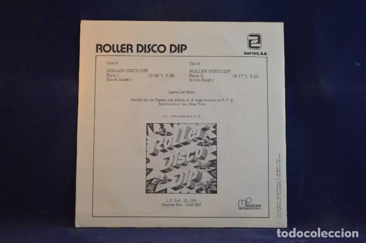 Discos de vinilo: LAURA LEE MANN - NEW ROLLER DISCO DIP - SINGLE - Foto 2