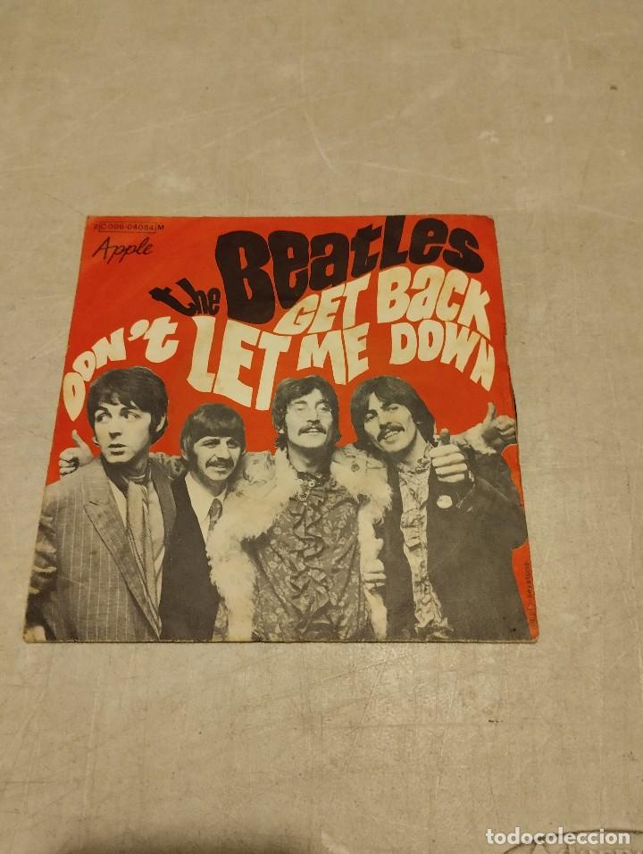 Discos de vinilo: The Beatles Single Get Back Fr. - Foto 1