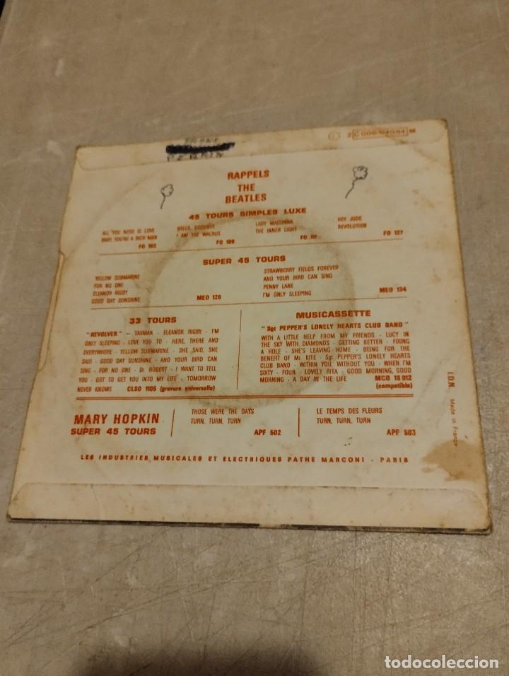 Discos de vinilo: The Beatles Single Get Back Fr. - Foto 2