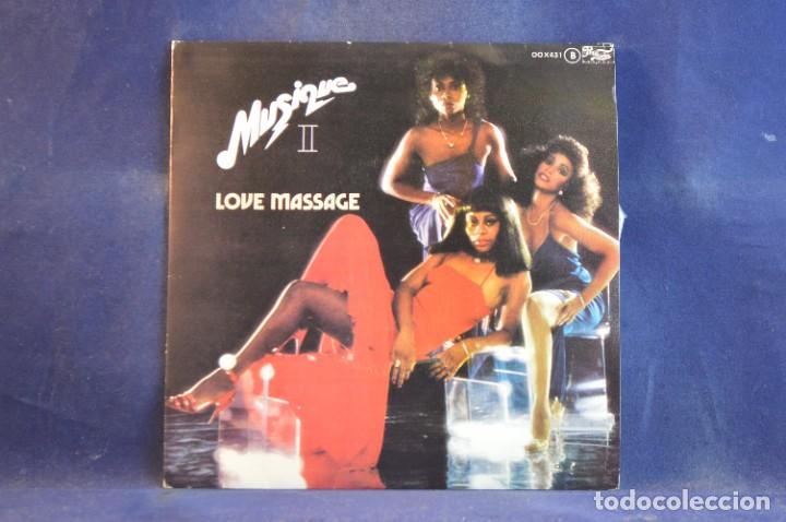 Discos de vinilo: MUSIQUE - LOVE MASSAGE - SINGLE - Foto 1