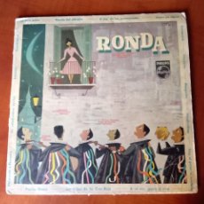 Discos de vinilo: LP RONDA, CANCIONES DE LA TUNA - PHILIPS