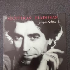 Discos de vinilo: JOAQUÍN SABINA - MENTIRAS PIADOSAS - LP VINILO - ARIOLA - 1990 - ¡MUY BUEN ESTADO!. Lote 359615630