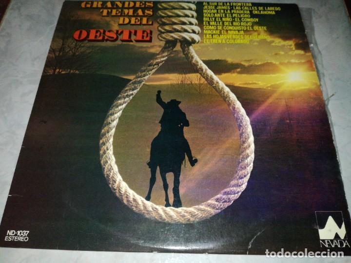 Discos de vinilo: GRANDES TEMAS DEL OESTE-ORIGINAL A&Ntilde;O 1976 - Foto 1