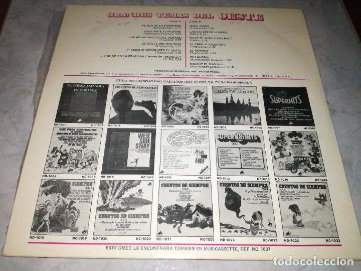Discos de vinilo: GRANDES TEMAS DEL OESTE-ORIGINAL A&Ntilde;O 1976 - Foto 2