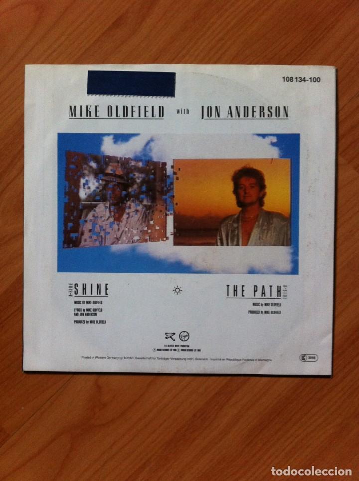 Discos de vinilo: MIKE OLDFIELD with JON ANDERSON `Shine` - Foto 2