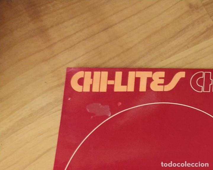 Discos de vinilo: Chi-lites Lp half a love Esp 1976 - Foto 3