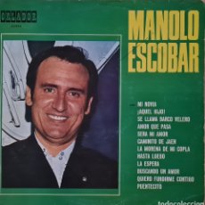 Disques de vinyle: LP - MANOLO ESCOBAR - MANOLO ESCOBAR 1970. Lote 359671105