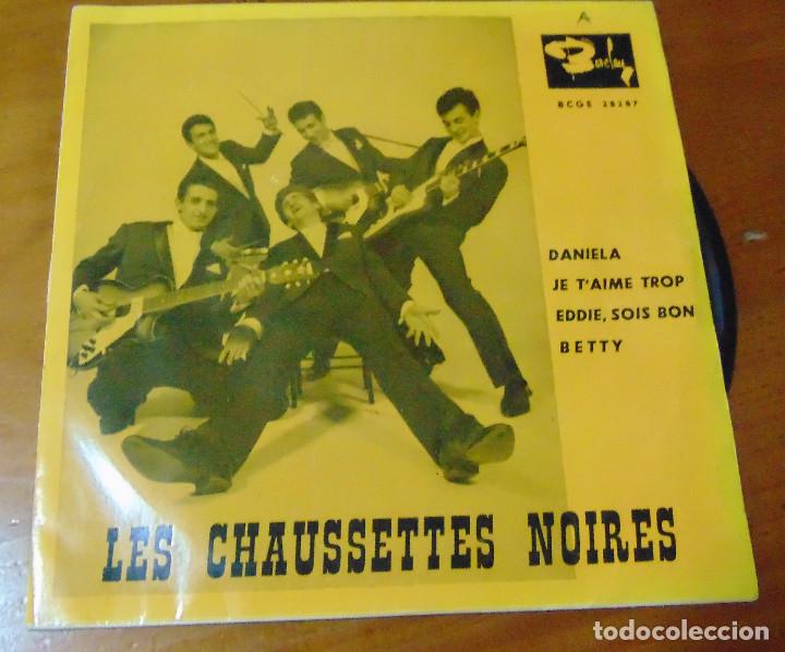 Discos de vinilo: Les Chaussettes Noires &ndash; Daniela + 3 - EP 1961 - Foto 1