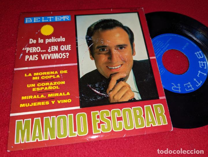 manolo escobar la morena de mi copla/un corazon - Compra venta en  todocoleccion