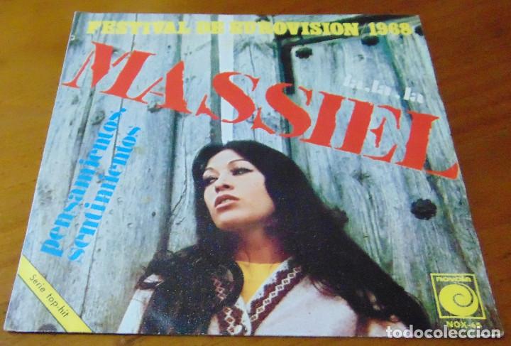 Discos de vinilo: MASSIEL - LA LA LA - SINGLE 1968 - Foto 1