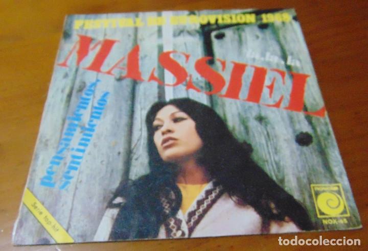 Discos de vinilo: MASSIEL - LA LA LA - SINGLE 1968 - Foto 2