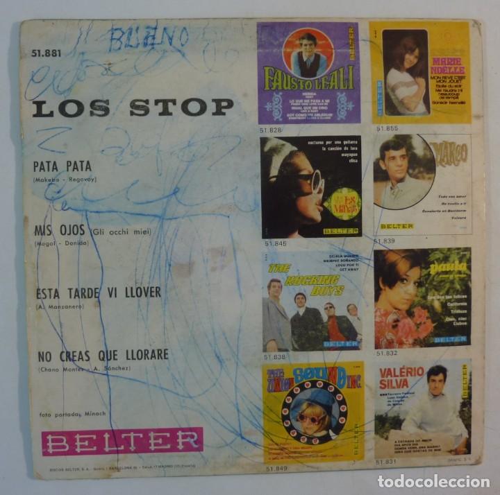 Discos de vinilo: LOS STOP / PATA PATA+3 / 1968 - Foto 2