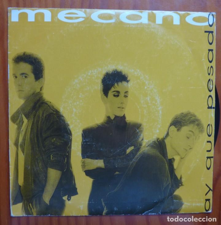 Discos de vinilo: MECANO / AY QUE PESADO / 1986 / SINGLE - Foto 1
