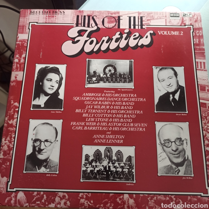Discos de vinilo: Hits Of The Forties Volume 2 (Decca, 2xLP, UK, 1981)