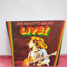 Discos de vinilo: BOB MARLEY & THE WAILERS - LIVE - LP ARIOLA 1978. REGGAE.