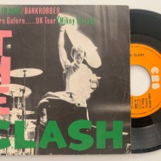 Discos de vinilo: SINGLE EP THE CLASH – TRAIN IN VAIN / BANKROBBER EDICION ESPAÑOLA DE 1980. Lote 359744365