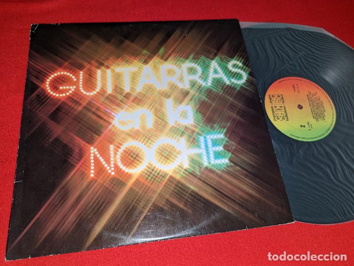 Disques de vinyle: ROBERTO VENDRELL & SANTIAGO LEJONA Guitarras en la noche LP 1979 Cardisc