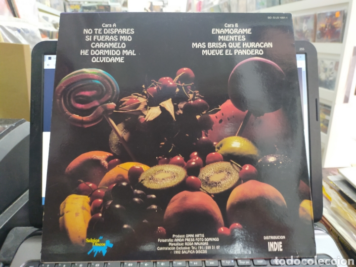 Discos de vinilo: Marta y Loreto Valverde LP caramelo 1992 - Foto 2