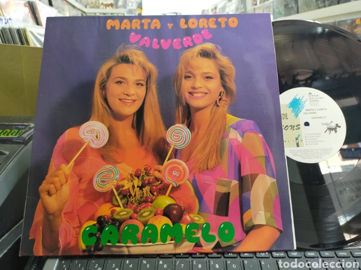 Discos de vinilo: Marta y Loreto Valverde LP caramelo 1992 - Foto 1
