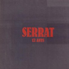 Disques de vinyle: SERRAT - 12 ANYS / ESTUCHE CON 3 LP'S EDIGSA DE 1980 / CONTIENE ENCARTE / BUEN ESTADO RF-13925. Lote 359779795