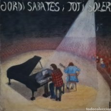 Disques de vinyle: LP - JORDI SABATES I TOTI SOLER 1973. Lote 359801825