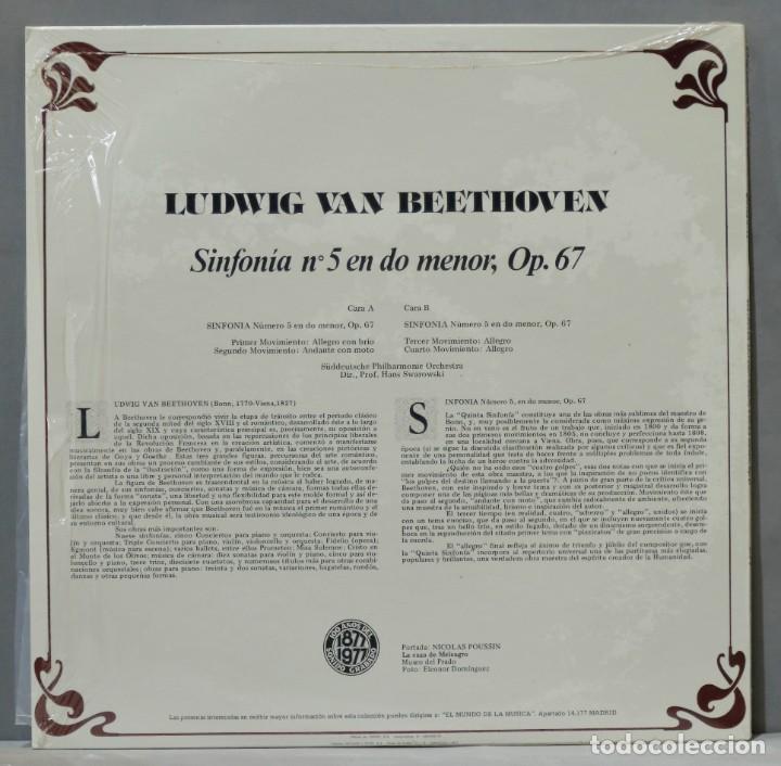 Discos de vinilo: LP. BEETHOVEN. 8. COLECCION RTVE - Foto 2