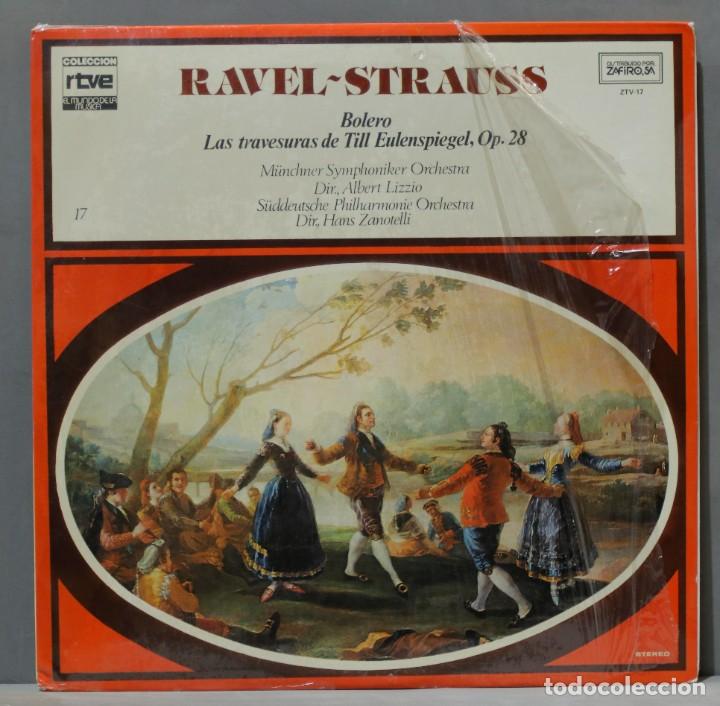 Dischi in vinile: LP. RAVEL-STRAUSS. 17. COLECCION RTVE