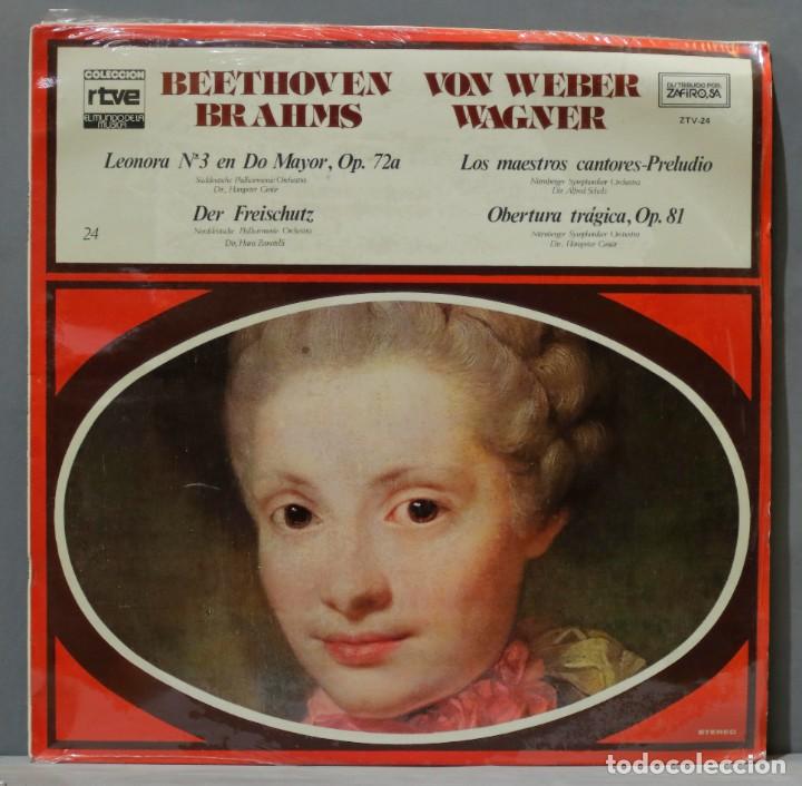 Discos de vinilo: LP. BRAHMS. WAGNER. 24. COLECCION RTVE - Foto 1