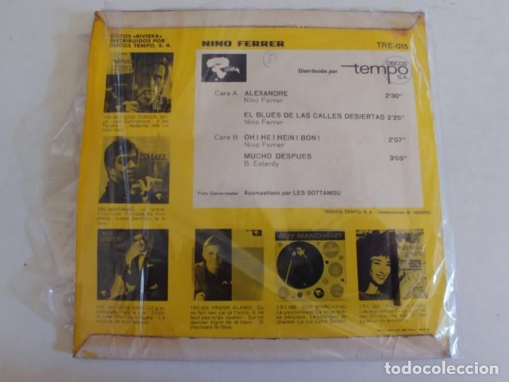 Discos de vinilo: NINO FERRER-EP ALEXANDRE +3 - Foto 2