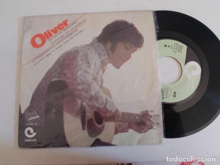 Discos de vinilo: OLIVER-SINGLE SUNDAY MORNING - Foto 1