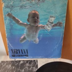 Discos de vinilo: LP NIRVANA- NEVERMIND,1991 ESPAÑA, INSERTO ORIGINAL IMPRESO.. Lote 359871315
