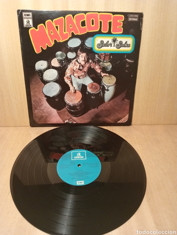 Discos de vinilo: Mazacote y su Orquesta. En salsa. A&ntilde;o 1976. - Foto 1