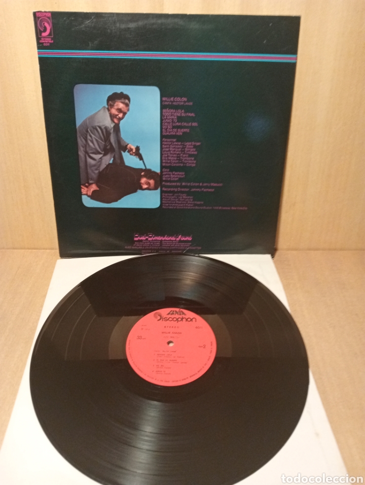 Discos de vinilo: Willie Colon. Lo mato. A&ntilde;o 1974. - Foto 2