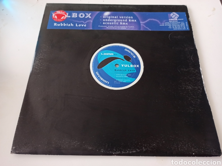Discos de vinilo: Yul box - Rubbish Love - Foto 1