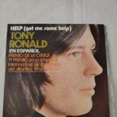 Disques de vinyle: TONY RONALD. HELP. Lote 359907210