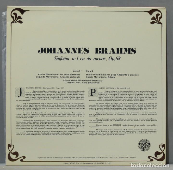 Discos de vinilo: LP. BRAHMS. 2. COLECCION RTVE - Foto 2